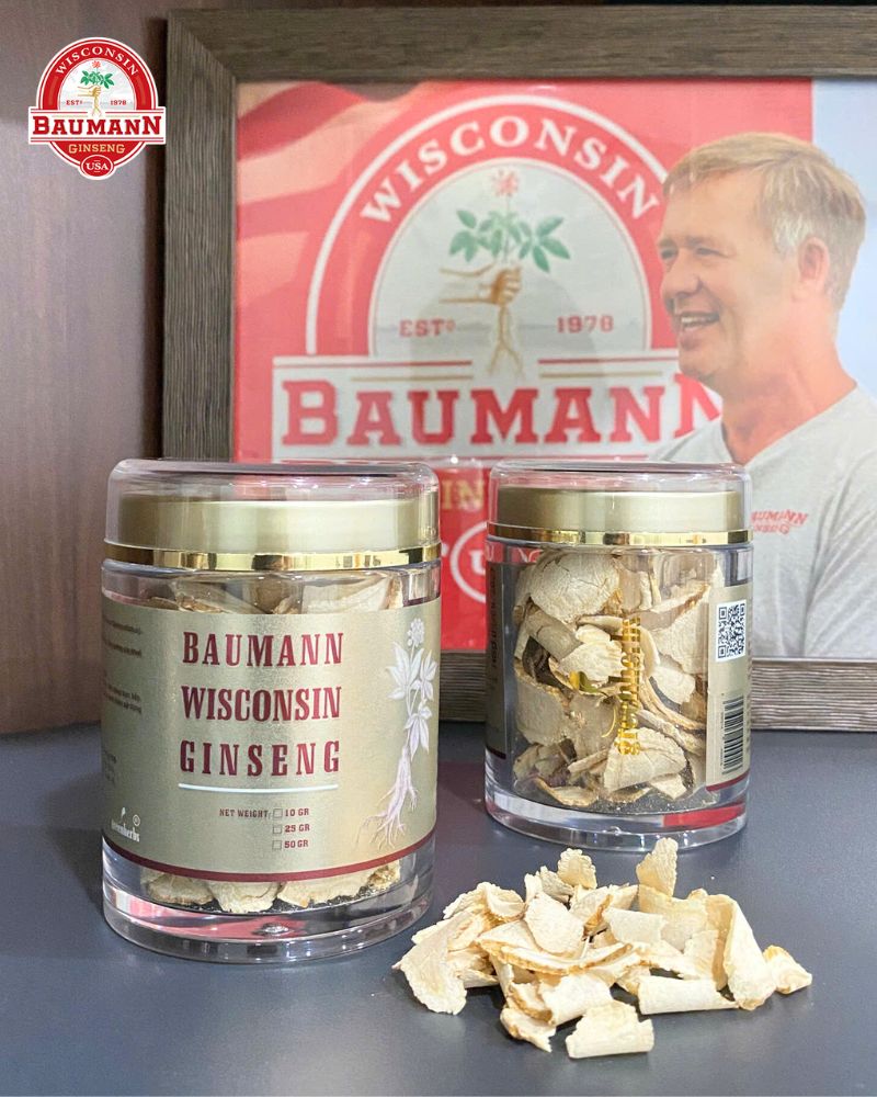 Nhân Sâm Nguyên Củ Baumann Wisconsin