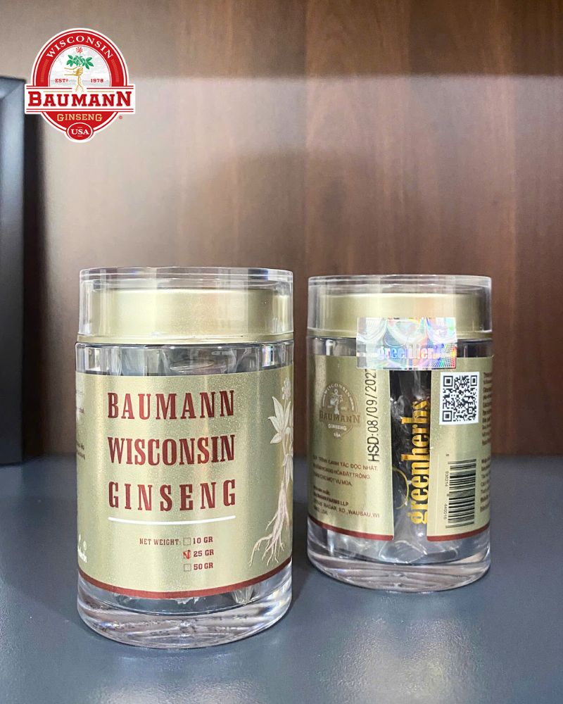 Nhân Sâm Đen Baumann Wisconsin