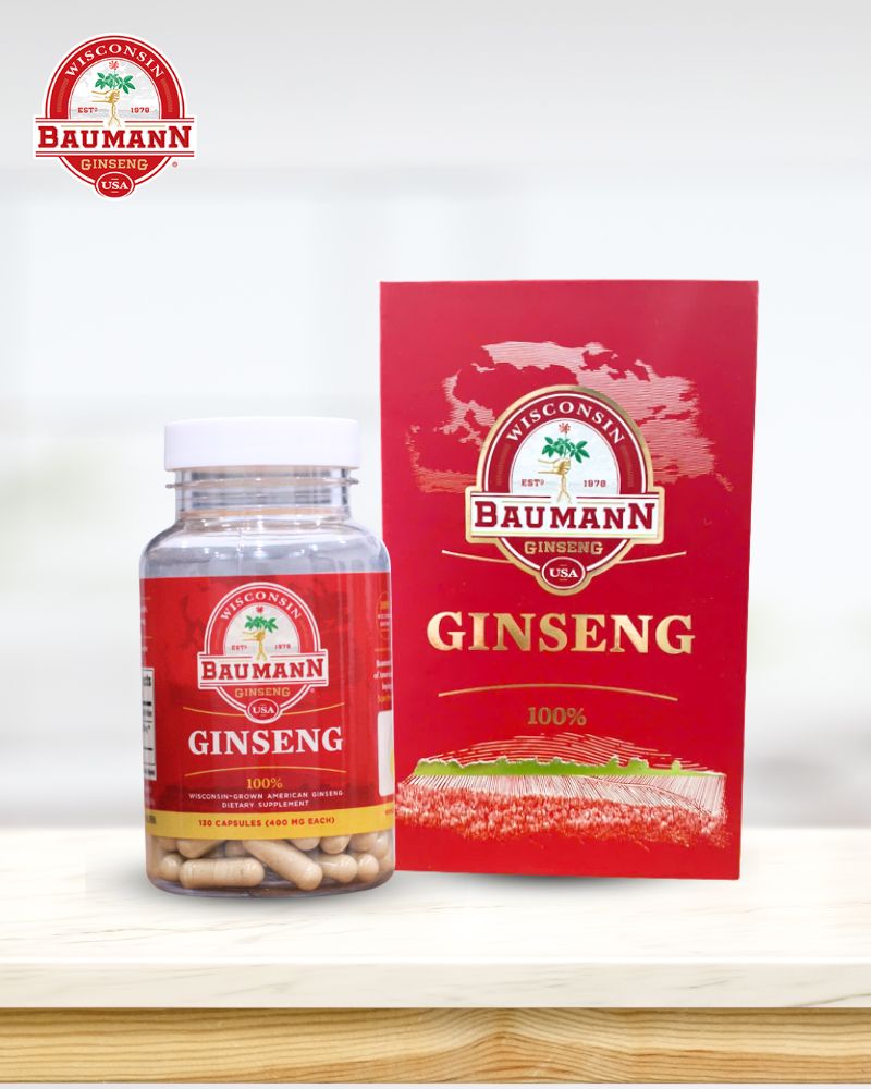 Viên uống sâm Mỹ Baumann
