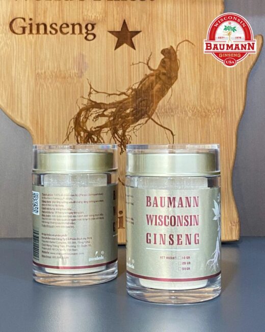 Bột Nhân Sâm Baumann Wisconsin