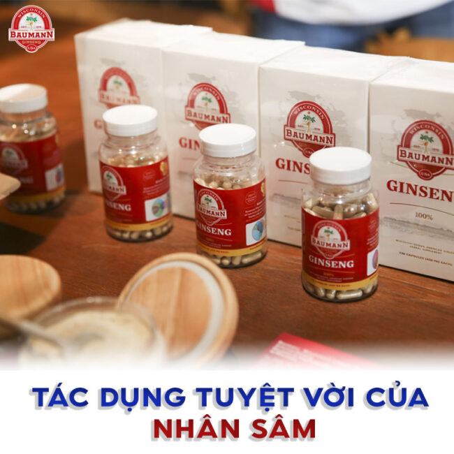 Tổng hợp các tác dụng của nhân sâm đối với sức khỏe